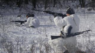 Ставропольские кадеты провели тактико-специальные занятия у Новоегорлыкского водохранилища