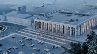Началось строительство терминала внутренних воздушных линий международного аэропорта Ставрополь